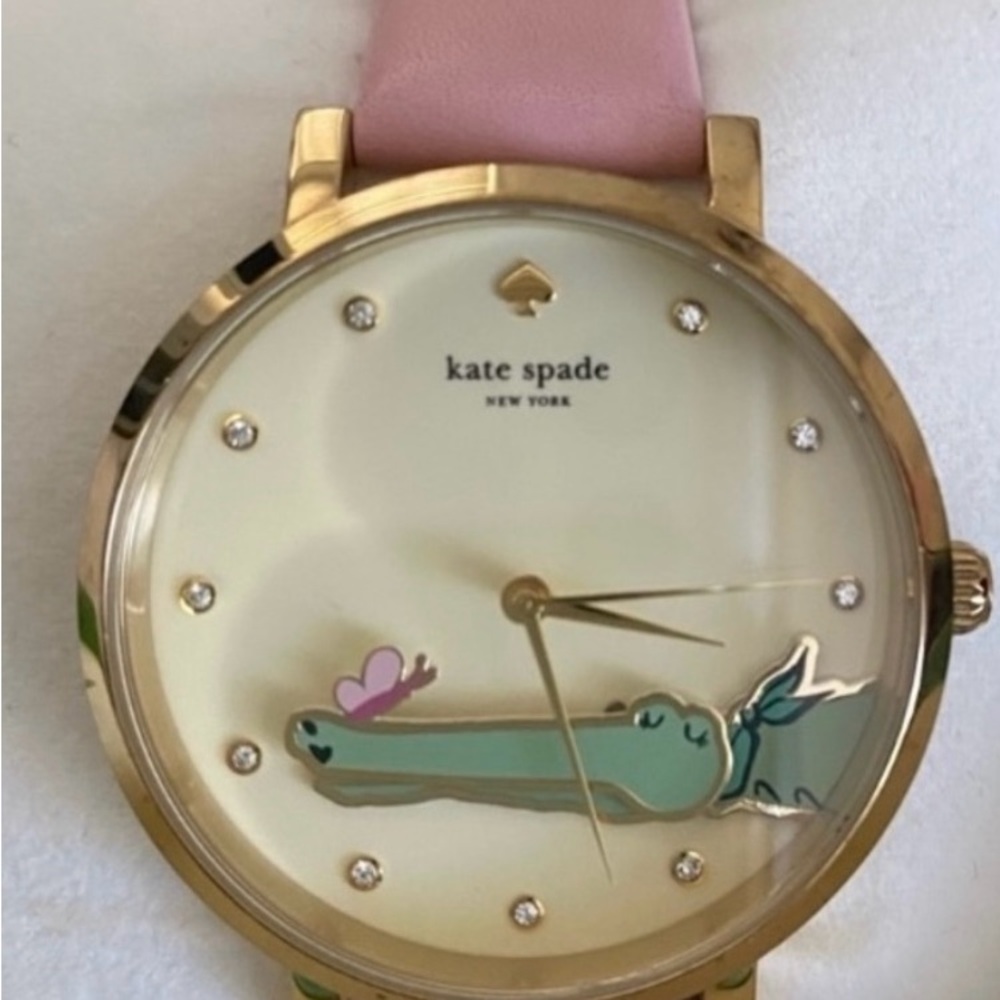 Kate Spade “ SEE You later Alligator “ darling old line KS watch